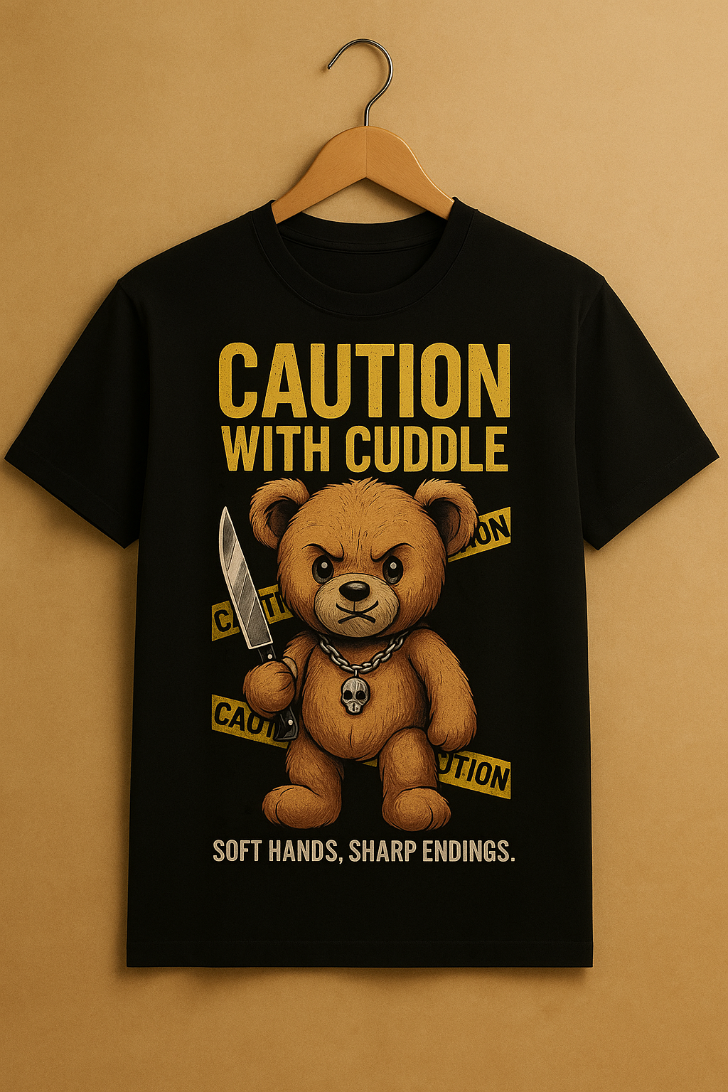 Caution With Cuddle – Limited Drop Tee Unisex Oversized